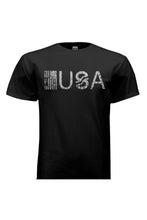 Load image into Gallery viewer, T-Shirts - USA Black