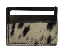 Load image into Gallery viewer, Montana Cowhide Credit Card Holder