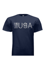 Load image into Gallery viewer, T-Shirts - USA Navy