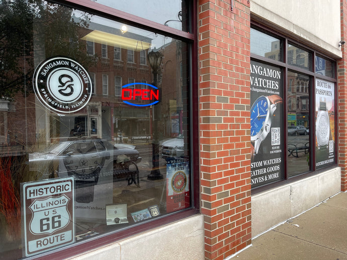 Sangamon Watches is to Open its Showroom in Springfield Illinois