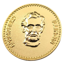 Load image into Gallery viewer, The Original Lincoln Bitcoin Commemorative Collectors Coin - New
