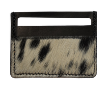 Load image into Gallery viewer, Montana Cowhide Credit Card Holder
