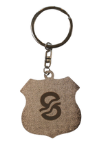 Load image into Gallery viewer, Mother Road Rt 66 Shield Keychain
